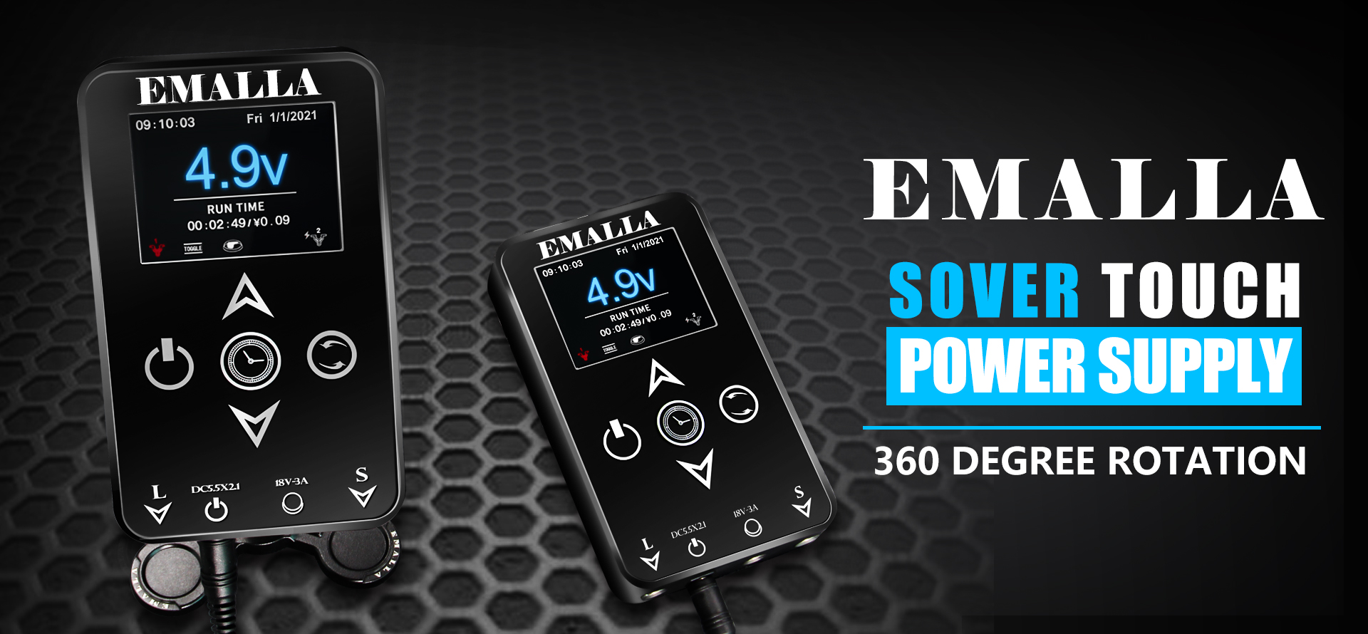 SOVER Touch Tattoo Power Supply