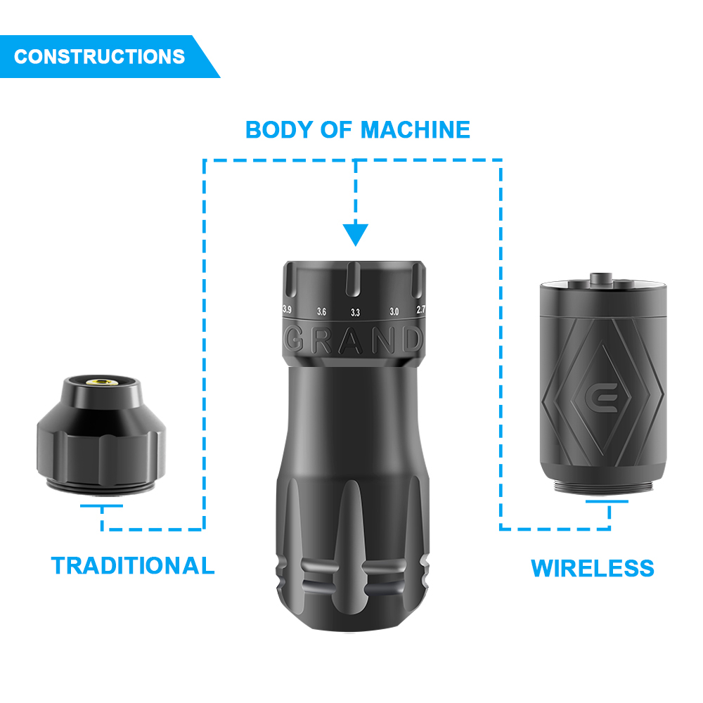 EMALLA GRAND Wireless Pen Machine 2 Battery Pack