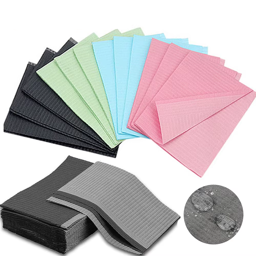 EMALLA DISPOSABLE DENTAL BIBS 125PCS