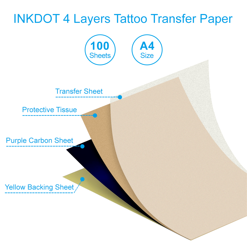 EMALLA INKDOT STENCIL PAPER 100PCS