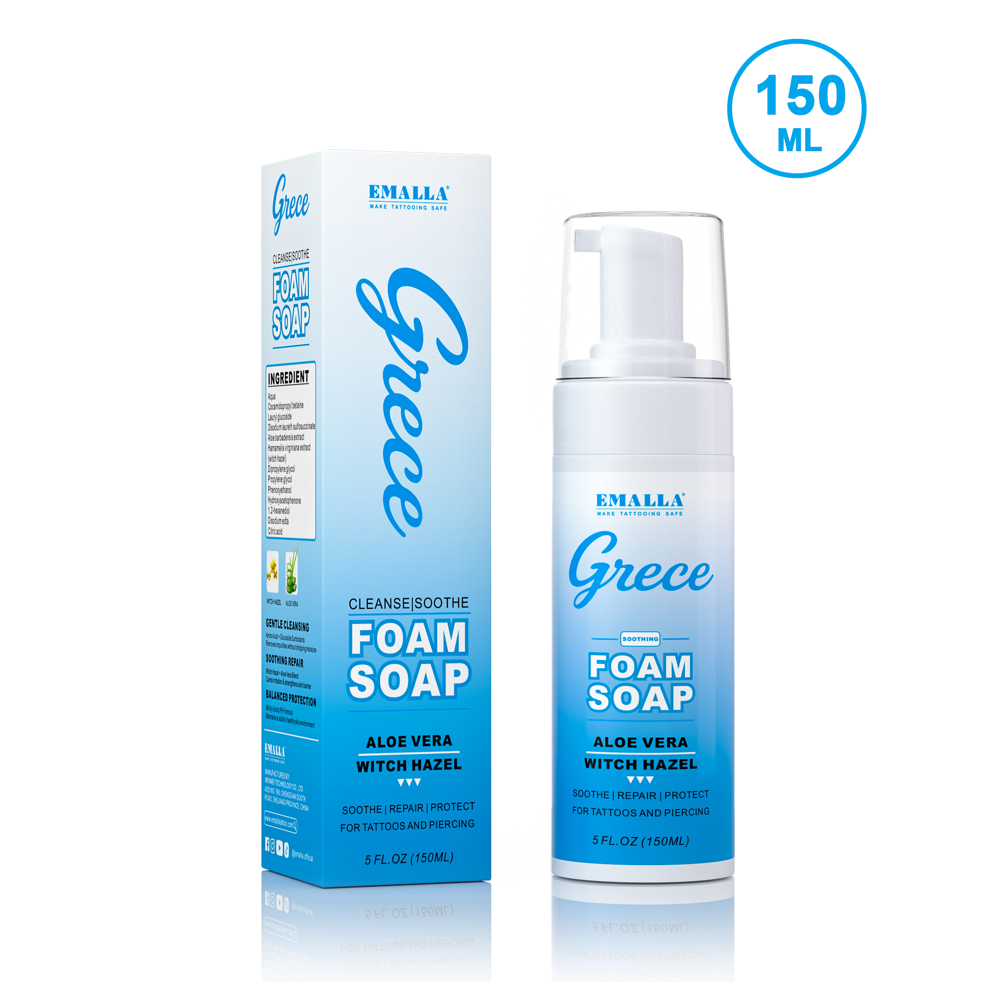 EMALLA GRECE Foam Soap 150ML