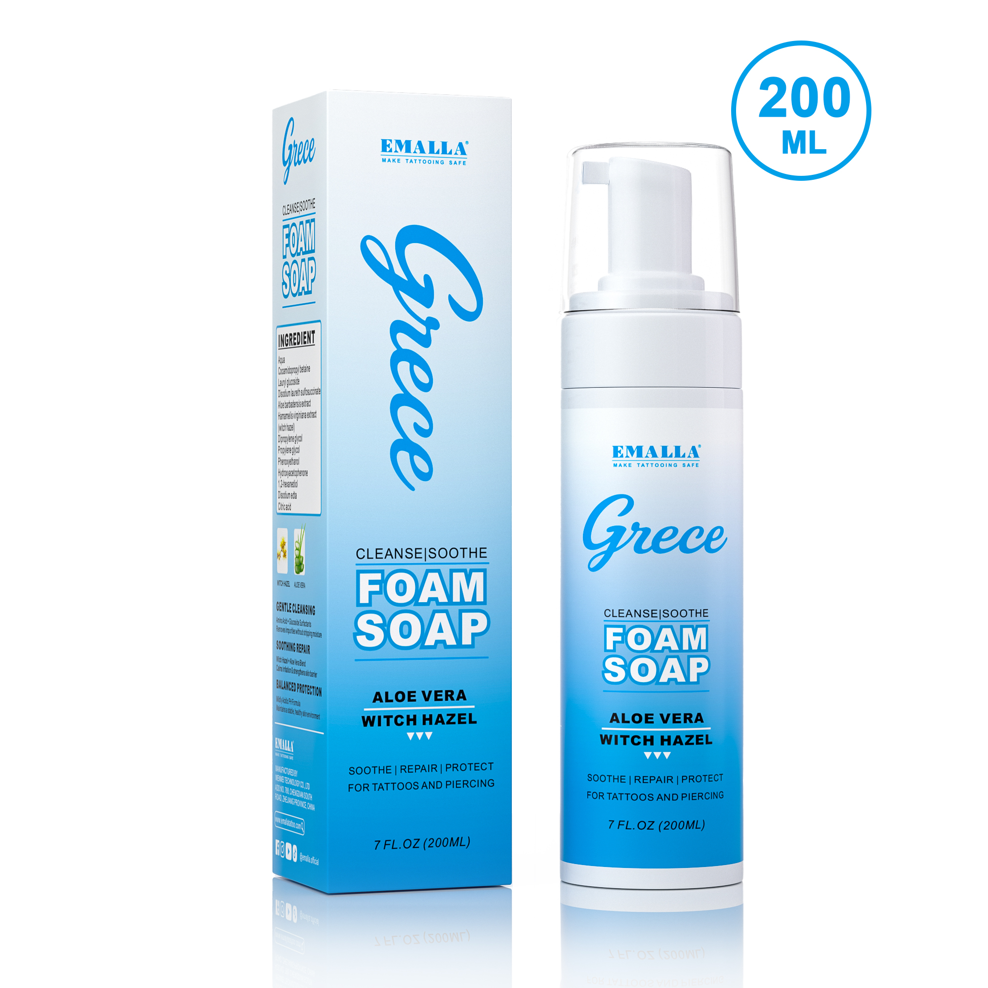 EMALLA GRECE Foam Soap 200ML