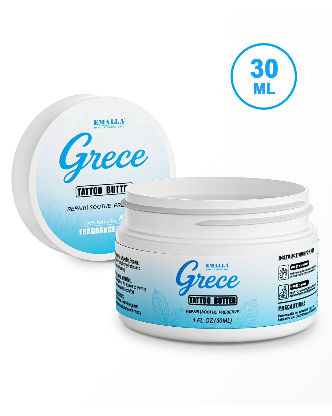 EMALLA GRECE Tattoo Butter (30ML)