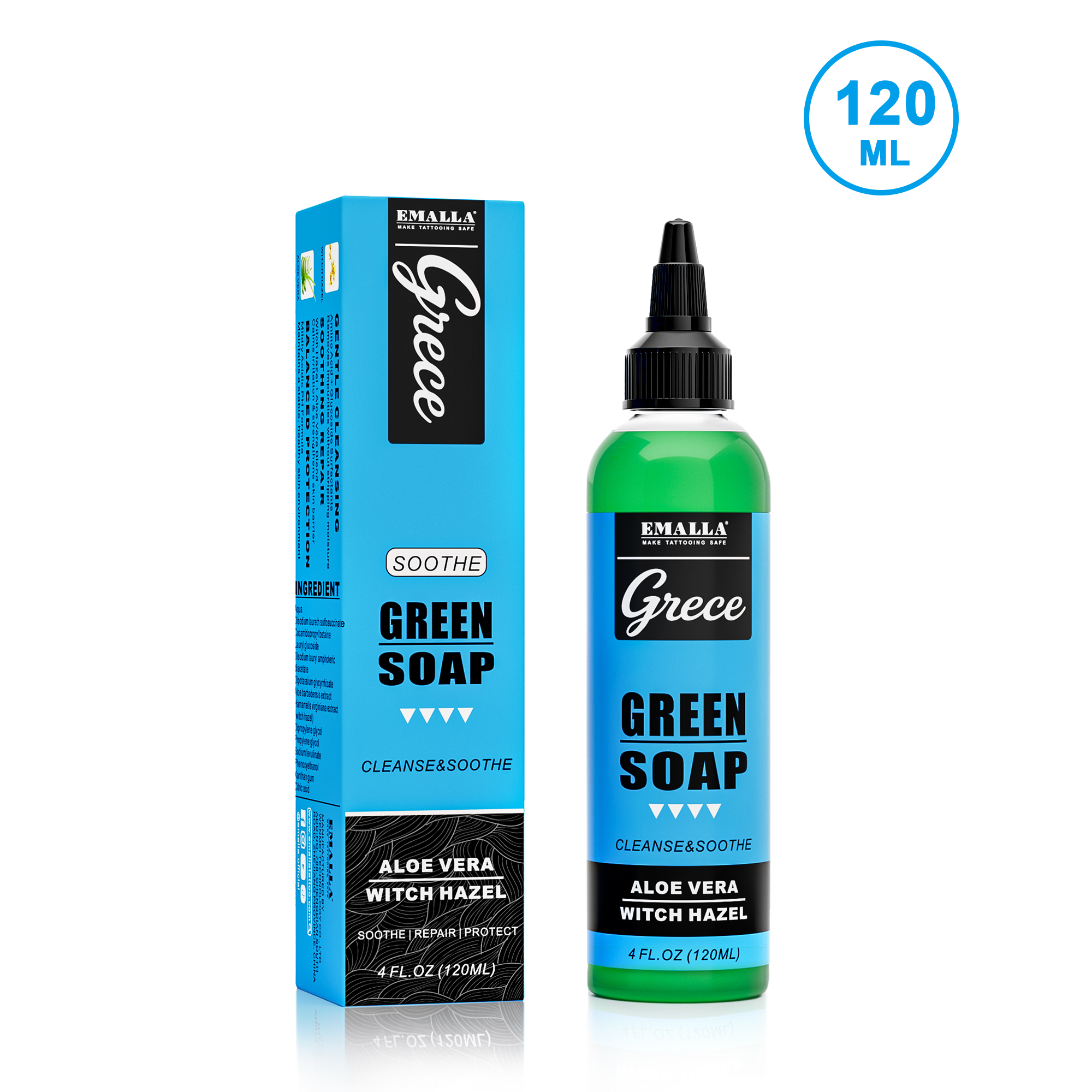 EMALLA GRECE Green Soap (120ML)
