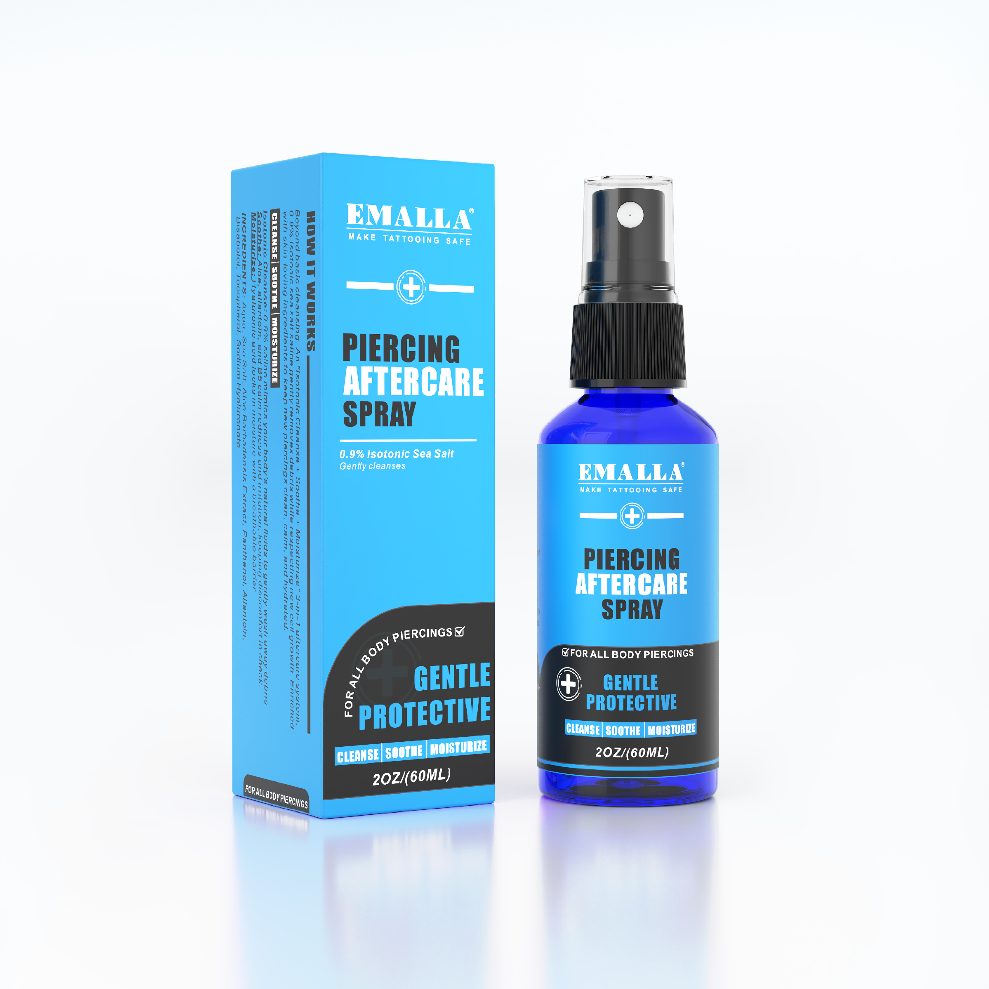 EMALLA Piercing Aftercare Spray (60ML)