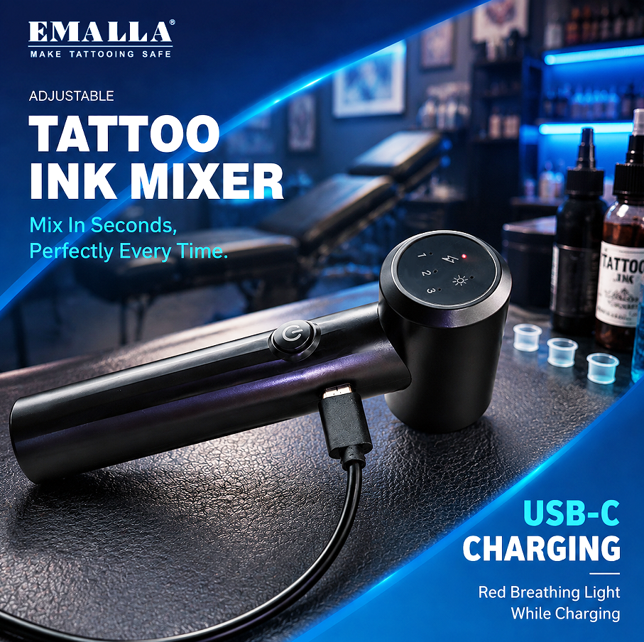 EMALLA ADJUSTABLE TATTOO INK MIXER